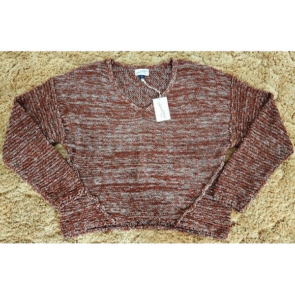 Universal Thread Women's Heathered Brown Knit Sweater Size: Medium (NWT) - Picture 2 of 9